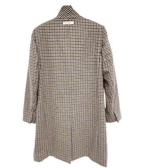 The Gatsby Coat - Beige Check